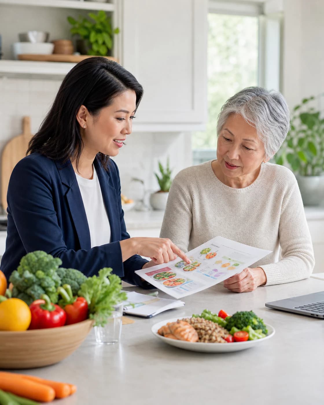 Plans for people who are supposed to eat, not charts that ignore the table.